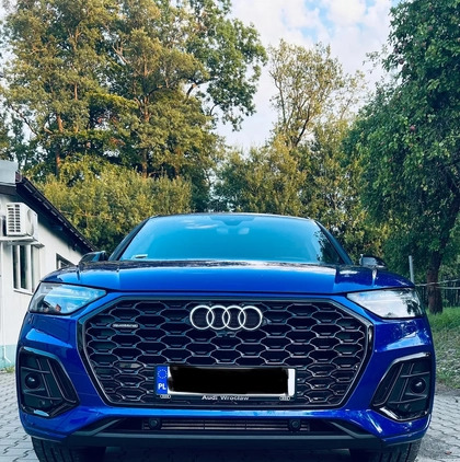 Audi Q5 Sportback cena 239000 przebieg: 45000, rok produkcji 2021 z Olszyna małe 137